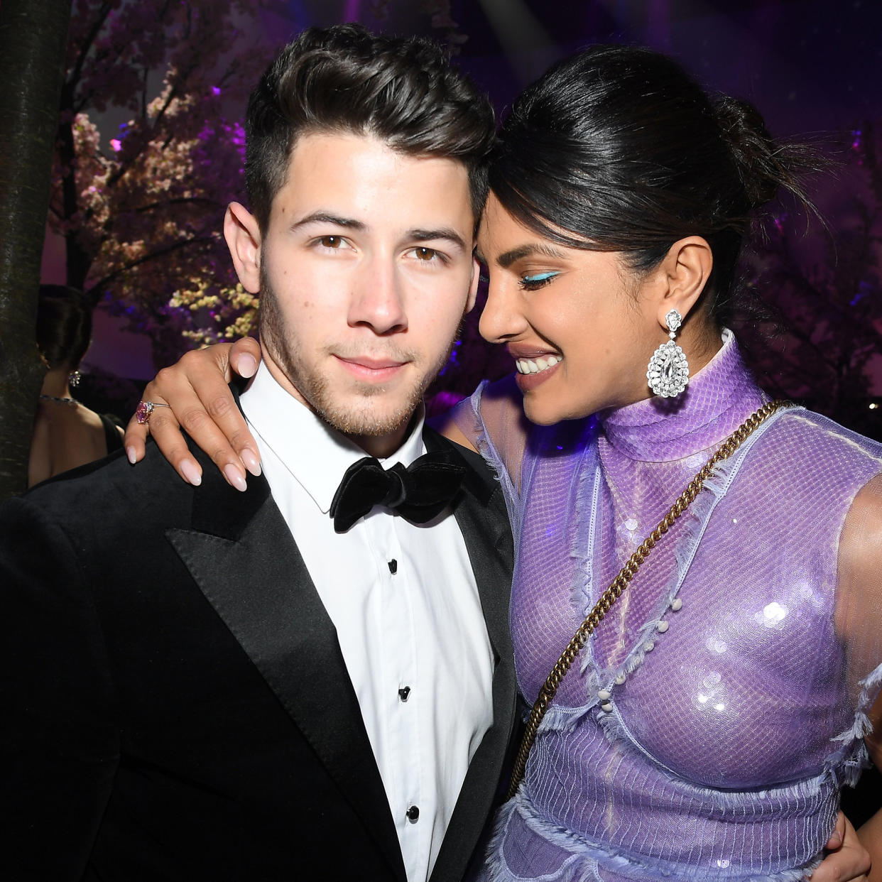 Nick Jonas and Priyanka Chopra (Pascal Le Segretain / Getty Images)