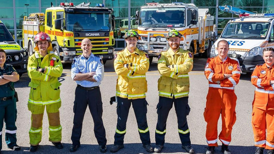 The ACT Emergency Services Agency staff