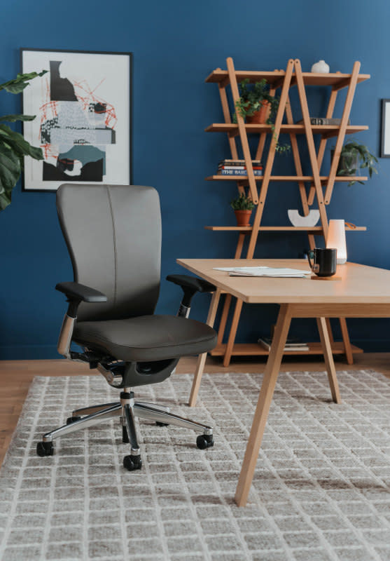 <p>HAWORTH</p><a href="https://store.haworth.com/products/zody-office-chair?sku=S2TCE-20-704A2A,JB_ST,X4_4,TR_UFM,PM_P,TR_UFS" rel="nofollow noopener" target="_blank" data-ylk="slk:Zody II Chair;elm:context_link;itc:0;sec:content-canvas" class="link ">Zody II Chair</a><p>Yes, you can have "traditional" executive chair with premium upgrades. Swivel chairs under Zody are renowned for ergonomic features. Haworth notes specifically that the product's dual posture option accommodates both seated and the in-between “perch” posture of sit-to-stand (that move that reads: I'm late to pick up my kid, but I need to finish this email). It's this design quality that also makes it an excellent choice for height-adjustable tables and desks.</p>Features and Options Include:<ul><li>Seat and arms provide a greater range of ergonomic support for more users</li></ul><ul><li>Performance mesh in 9 colors or bleach cleanable digital knit back in 5 colors</li><li>12-year, 24/7/365 warranty, up to 400 lbs</li></ul>
