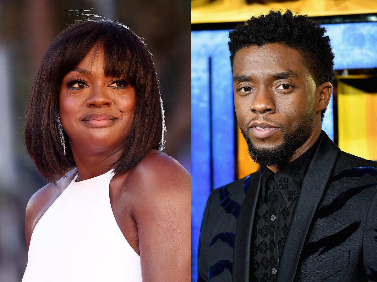 Viola Davis Chadwick Boseman Getty Images 