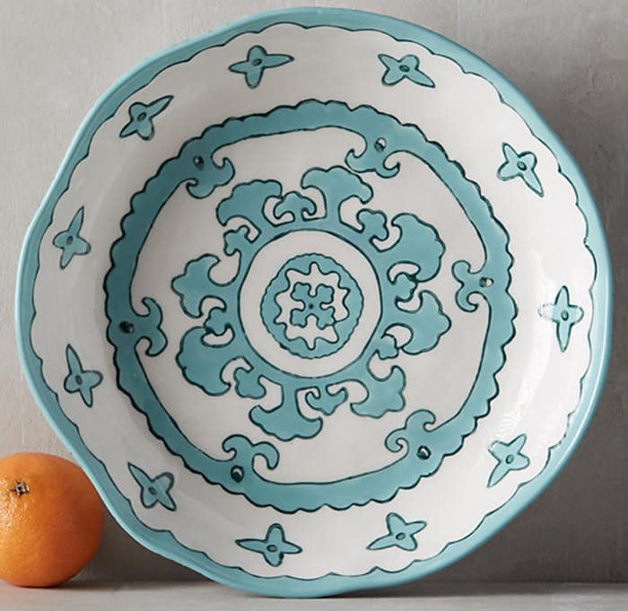 <p><strong>This classy soup bowl. <a rel="nofollow noopener" href="https://www.anthropologie.com/shop/gloriosa-soup-bowl2?mbid=synd_yahoolife" target="_blank" data-ylk="slk:$20;elm:context_link;itc:0;sec:content-canvas" class="link ">$20</a></strong></p> <p>Perfect for those sick days when you still have to adult.</p>