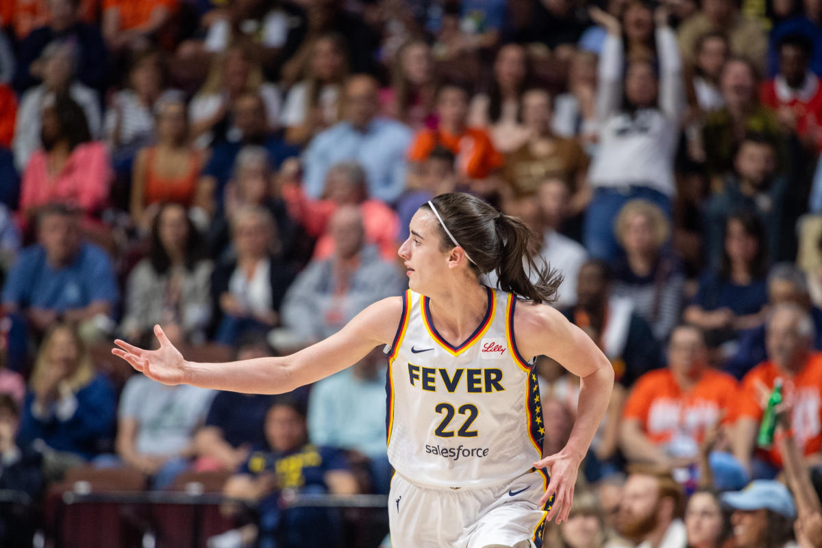 Fever star Caitlin Clark breaks WNBA rookie 3-point record in 84-80 win over the Sun