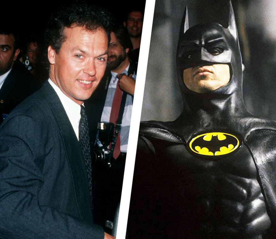 3. Michael Keaton (Batman; Batman Returns)