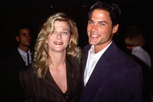 <p>Ralph Dominguez/MediaPunch via Getty</p> Rob Lowe and wife Sheryl Berkoff