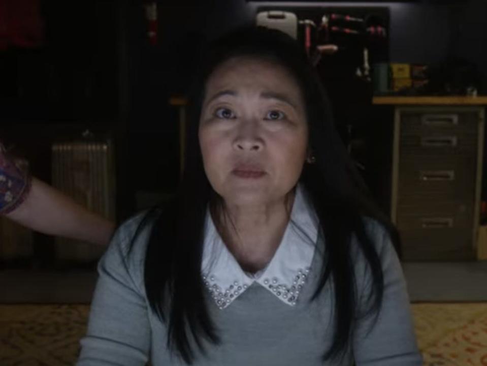 Suzy Nakamura as Karen on "Dead to Me"