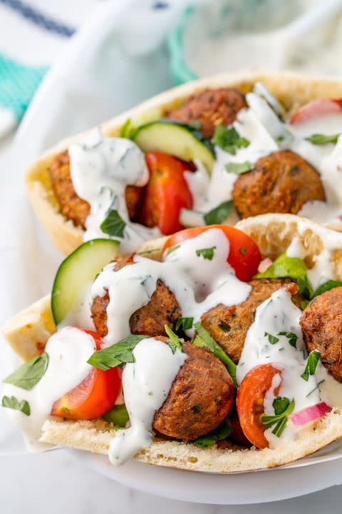 Homemade Falafel