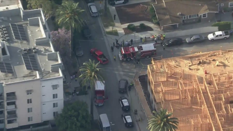 Glendale barricaded suspect