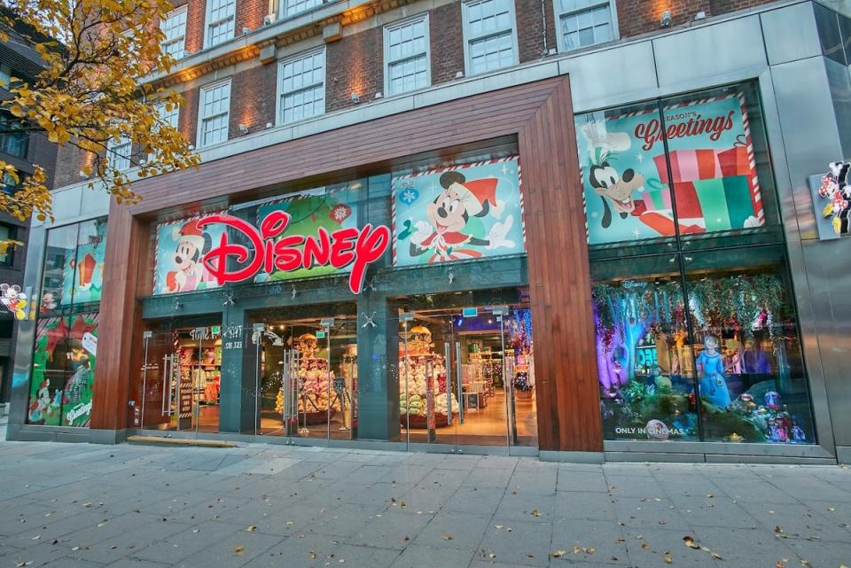 The Disney Store in London expects to welcome many shoppers this week (Disney)