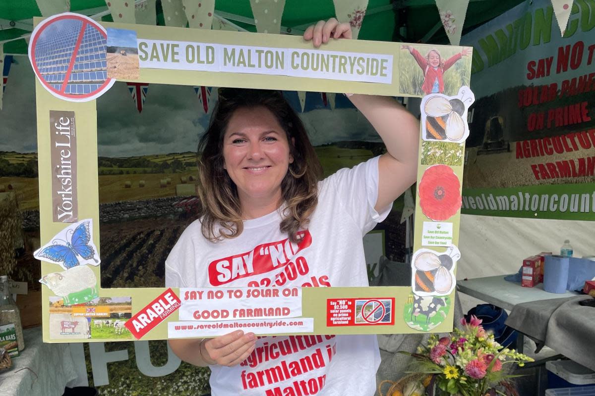 Emma Sturdy of the Save Old Malton Countryside campaign