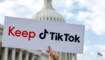 TikTok creators speak out in support of TikTok at the United States Capitol in Washington