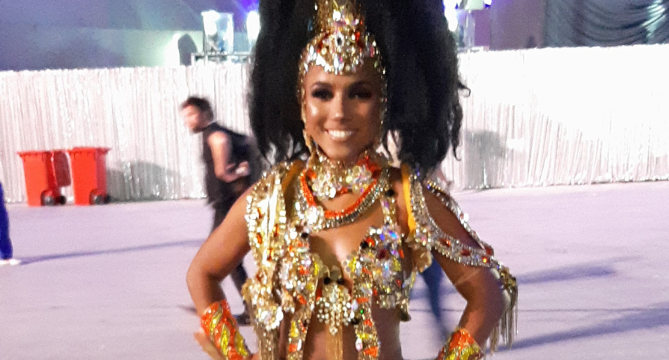 Mayara Lima, a princesa da Para&#xed;so do Tuiuti (Foto: Liane Rosa/Yahoo!)