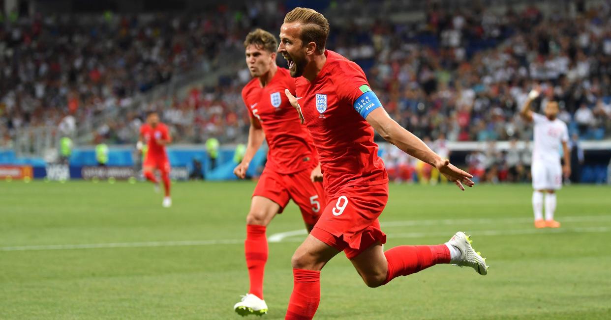 Three Lions, three points: Kane header wins it