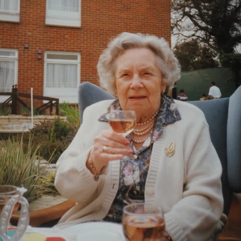 Gladys Richards 'enjoyed a cup of tea' - Credit:  Solent News & Photo Agency