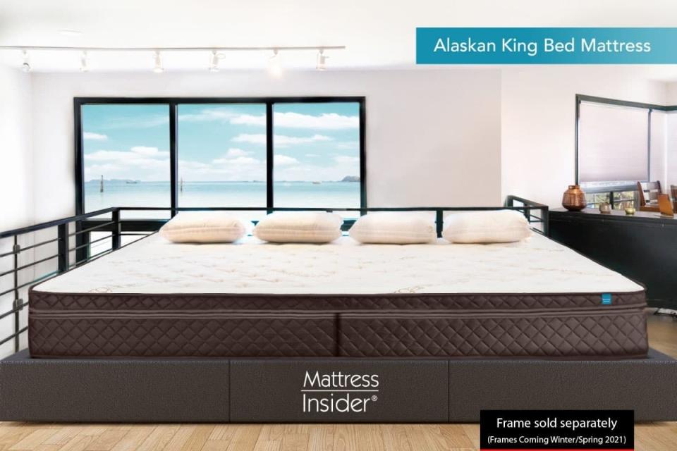 An alaskan king bed