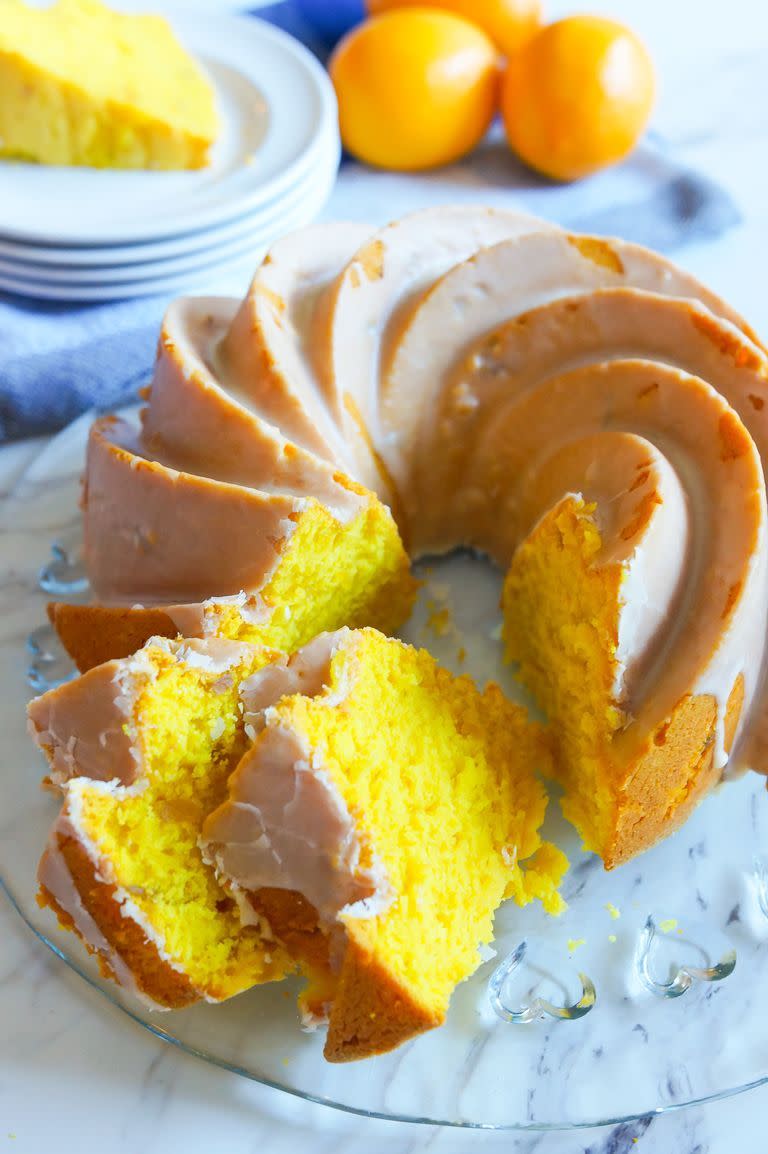 Meyer Lemon, Ginger, and Turmeric Cake