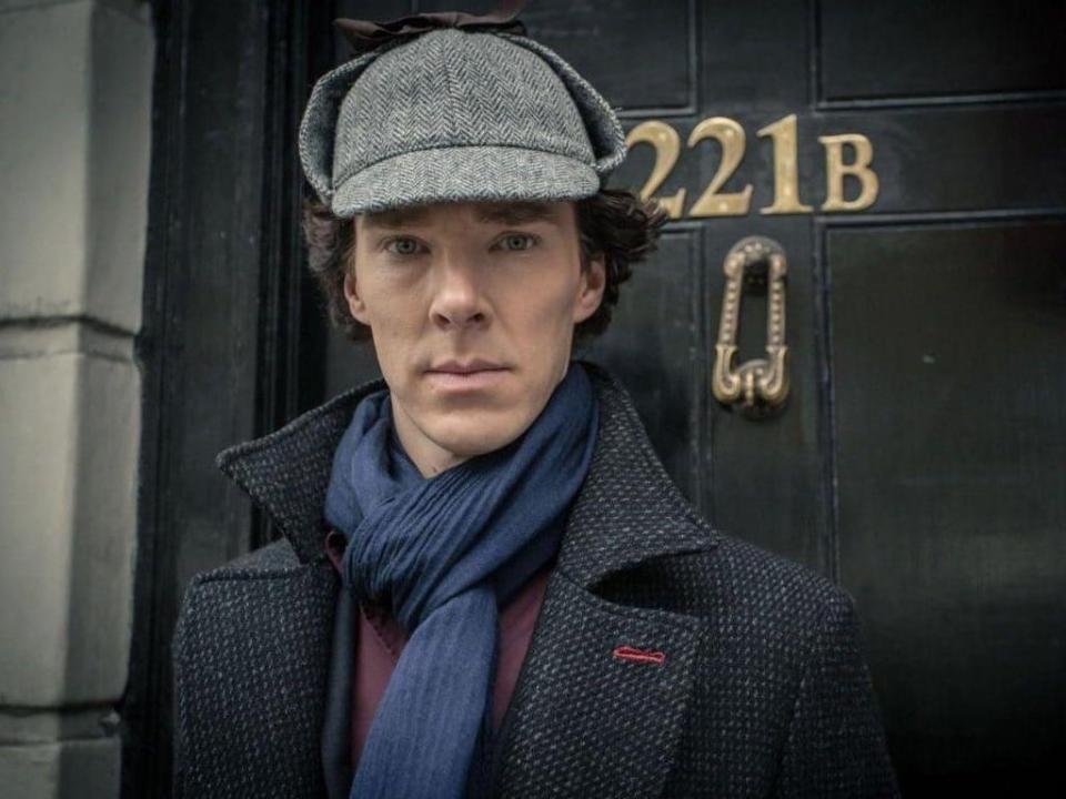 Benedict Cumberbatch, here in ‘Sherlock’, is 44 today (BBC/PA)