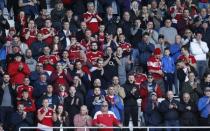 Britain Football Soccer - Swansea City v Middlesbrough - Premier League - Liberty Stadium - 2/4/17 Middlesbrough fans Action Images via Reuters / Andrew Boyers Livepic
