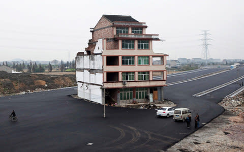 nail house china  - Credit: AP