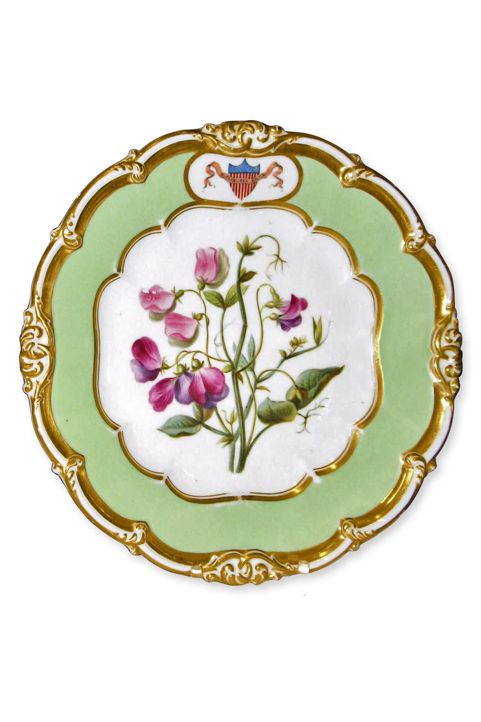 1846 Polk Presidential China by Edouard Honoré