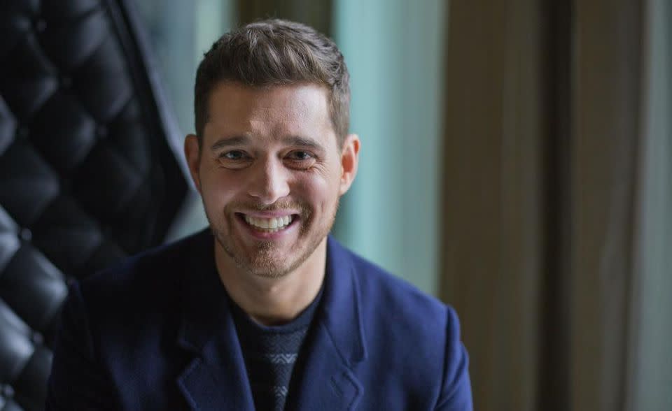 Michael Buble. Picture: Michelle Siu/The Canadian Press via AP