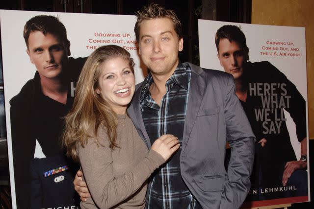 John M. Heller/Getty Danielle Fishel and Lance Bass in 2006