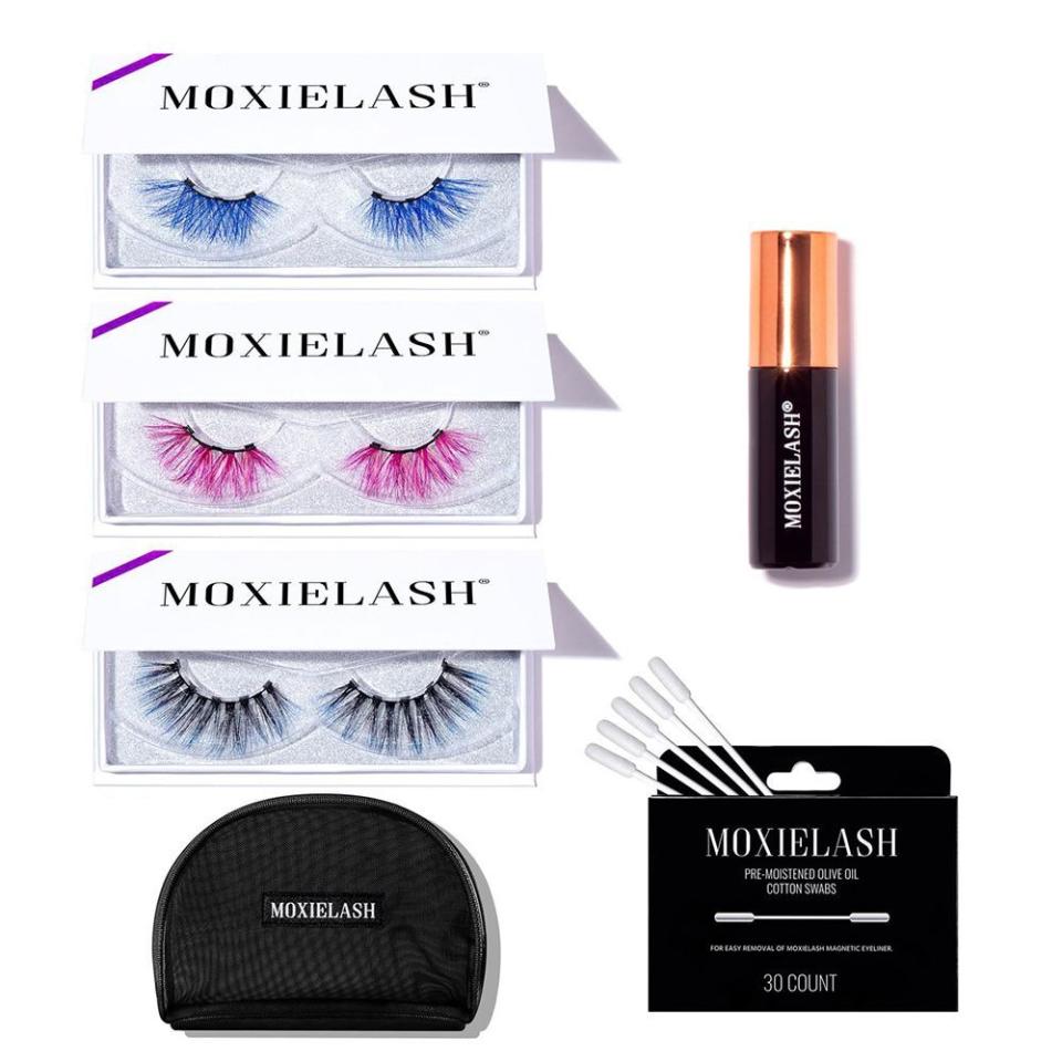 <p>moxielash.com</p><p><strong>$108.00</strong></p><p><a href="https://www.moxielash.com/products/new-color-kit" rel="nofollow noopener" target="_blank" data-ylk="slk:Shop Now;elm:context_link;itc:0;sec:content-canvas" class="link ">Shop Now</a></p><p>Top any look of with these vivid <a href="https://www.elle.com/beauty/makeup-skin-care/g32365344/best-magnetic-eyelashes/" rel="nofollow noopener" target="_blank" data-ylk="slk:magnetic lashes;elm:context_link;itc:0;sec:content-canvas" class="link ">magnetic lashes</a></p>