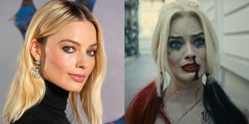 Margot Robbie plays Harley Quinn in "The Suicide Squad."