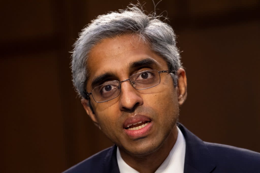 US Surgeon General Vivek Murthy has issued a public advisory on mental health  (2021 CQ-Roll Call, Inc.)