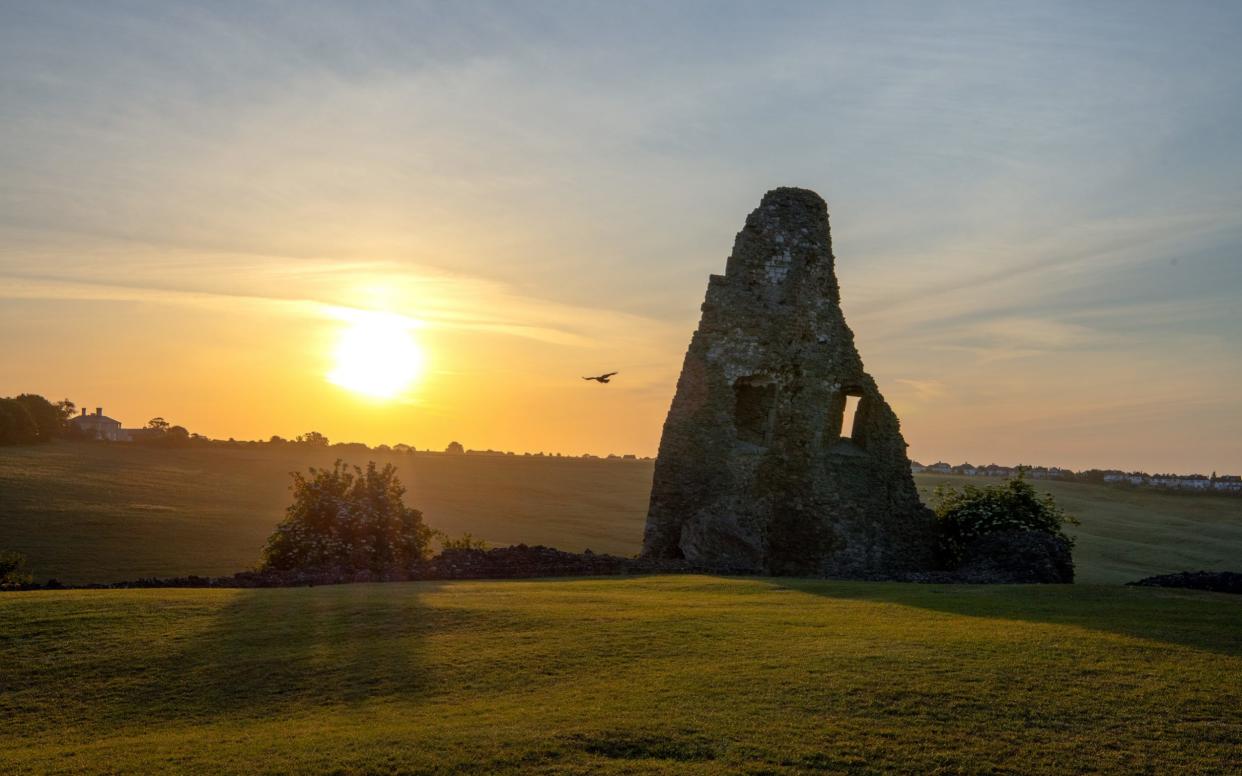 The record-breaking clear skies followed a period of high pressure  - Martin Dalton 