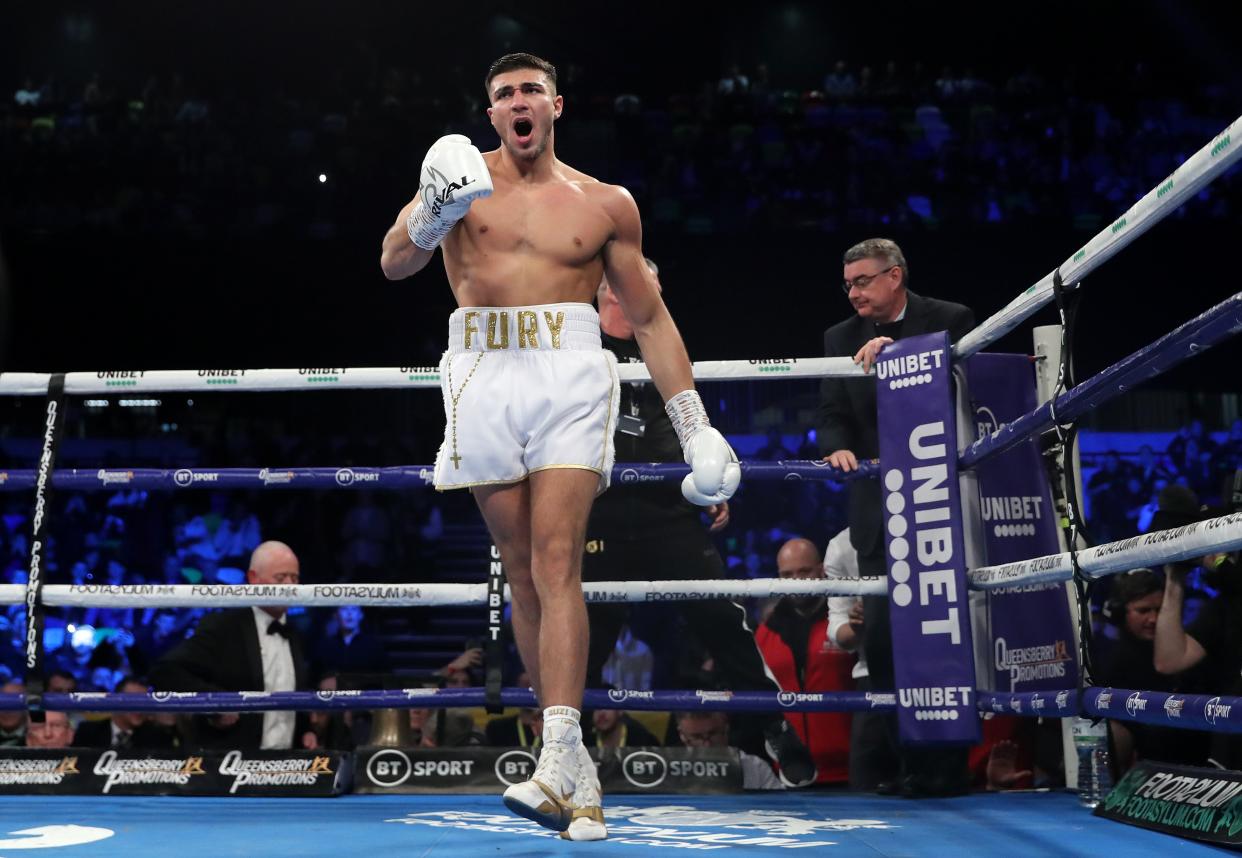 Tommy Fury has a 5-0 boxing record (Getty Images)