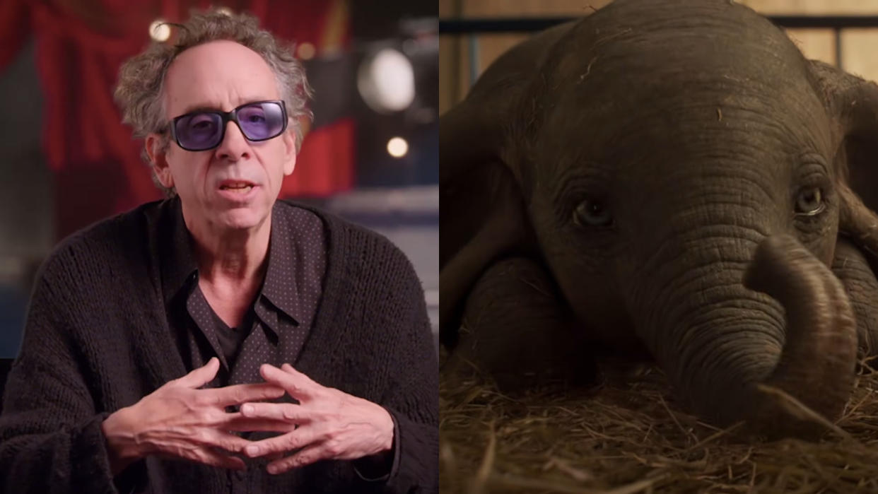  Tim Burton and Dumbo 