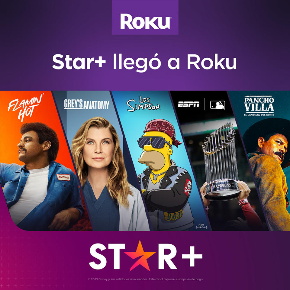Star+ por fin llega a Roku