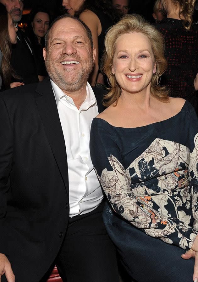 Meryl Streep has slammed Harvey Weinstein and labelled his actions 