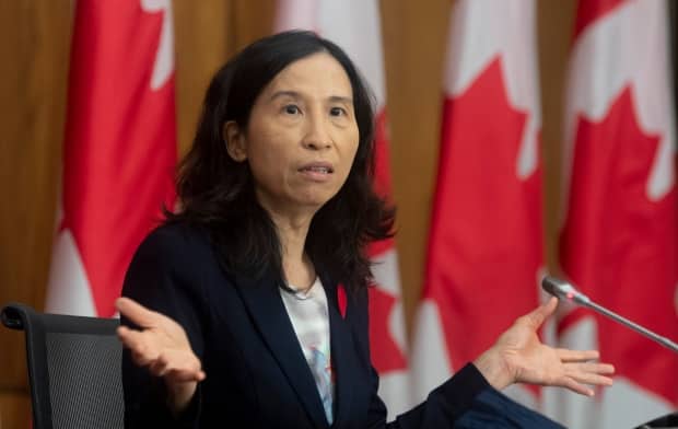 Canada's Chief Public Health Officer Dr. Theresa Tam hasn't held press briefings on COVID-19 since the start of the election campaign. (Adrian Wyld/Canadian Press - image credit)