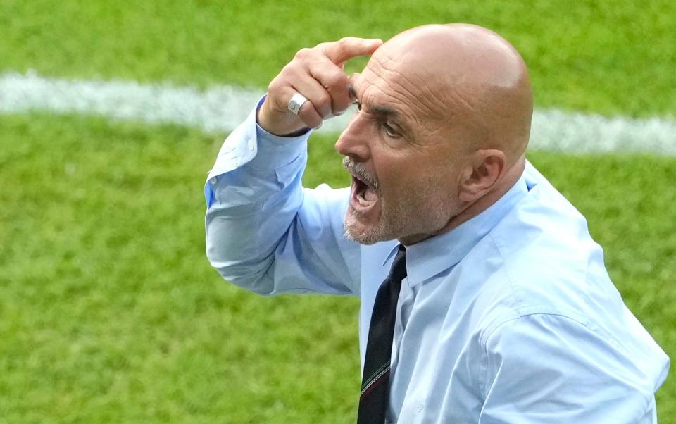 Italy manager Luciano Spalletti