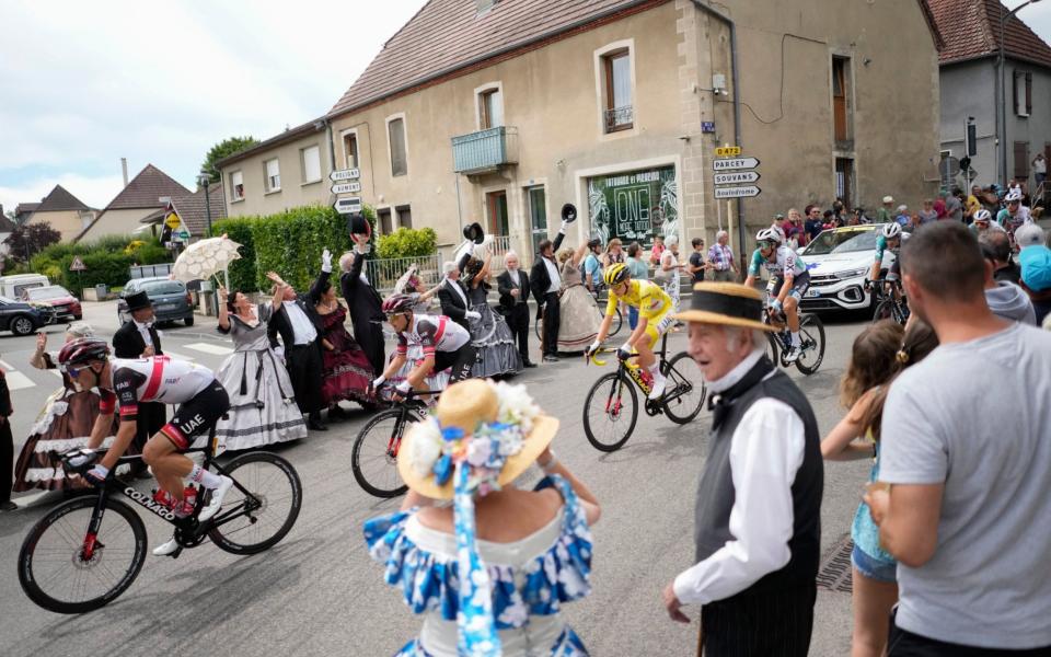 Tour de France stage eight live - AP