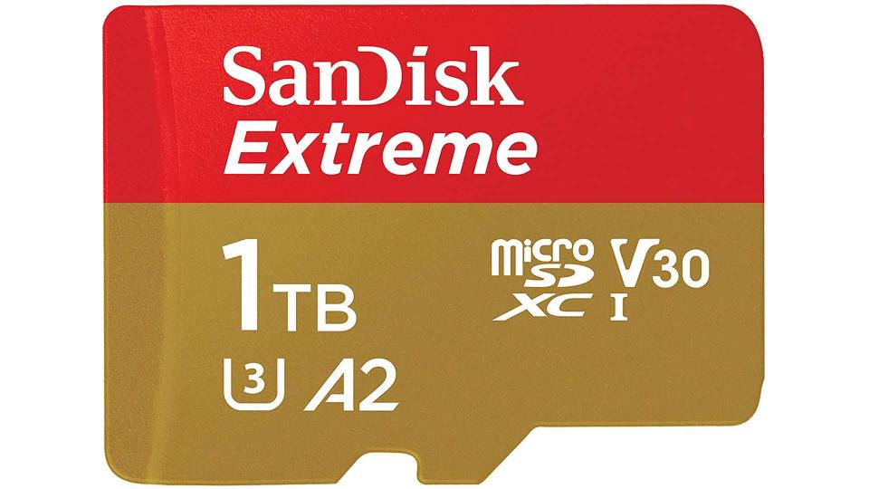 SanDisk Extreme microSDXC card