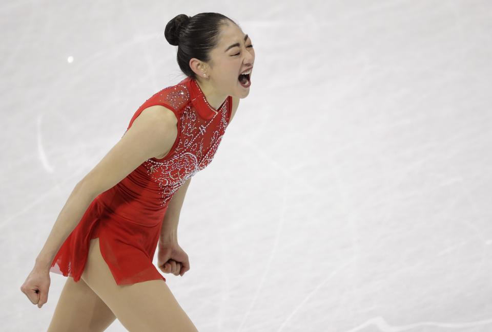 <p>Mirai Nagasu of the USA competes in ladies free skating during the figure skating team event at Gangneung Ice Arena on day three of the PyeongChang Winter Olympics, Feb. 12, 2018. (Photo by Jean Catuffe/Getty Images) </p>