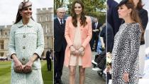 A look back at Kate's most stylish maternity outfits