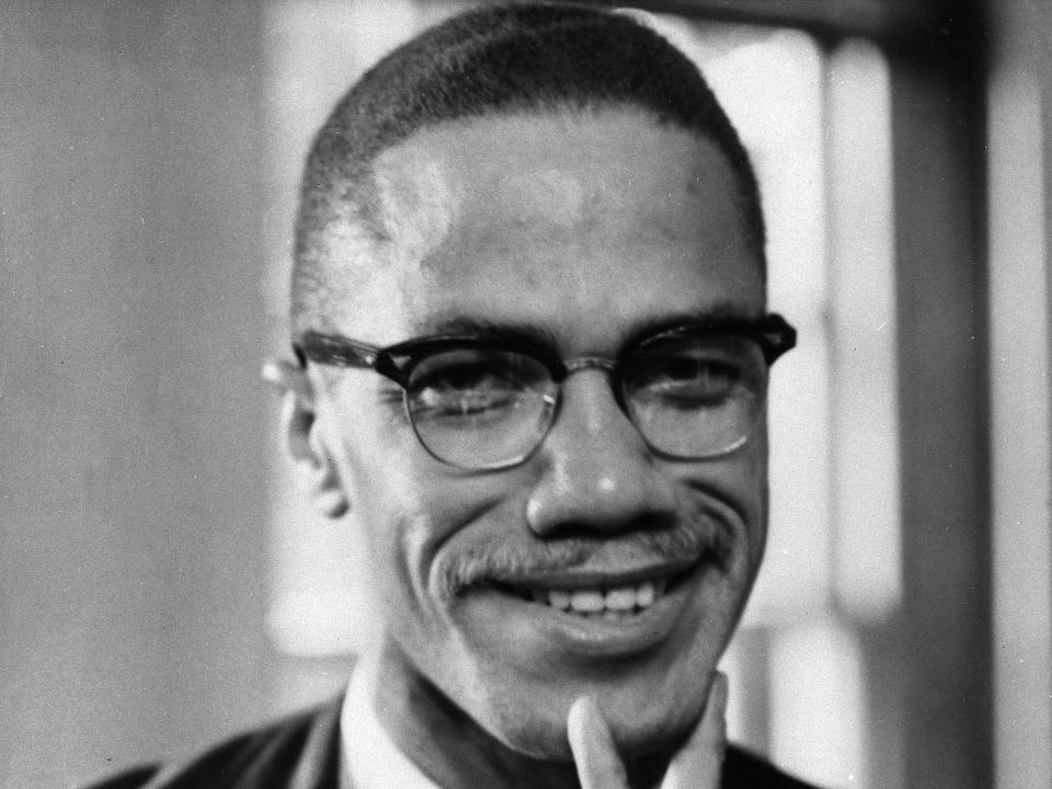 Malcolm X in 1964.