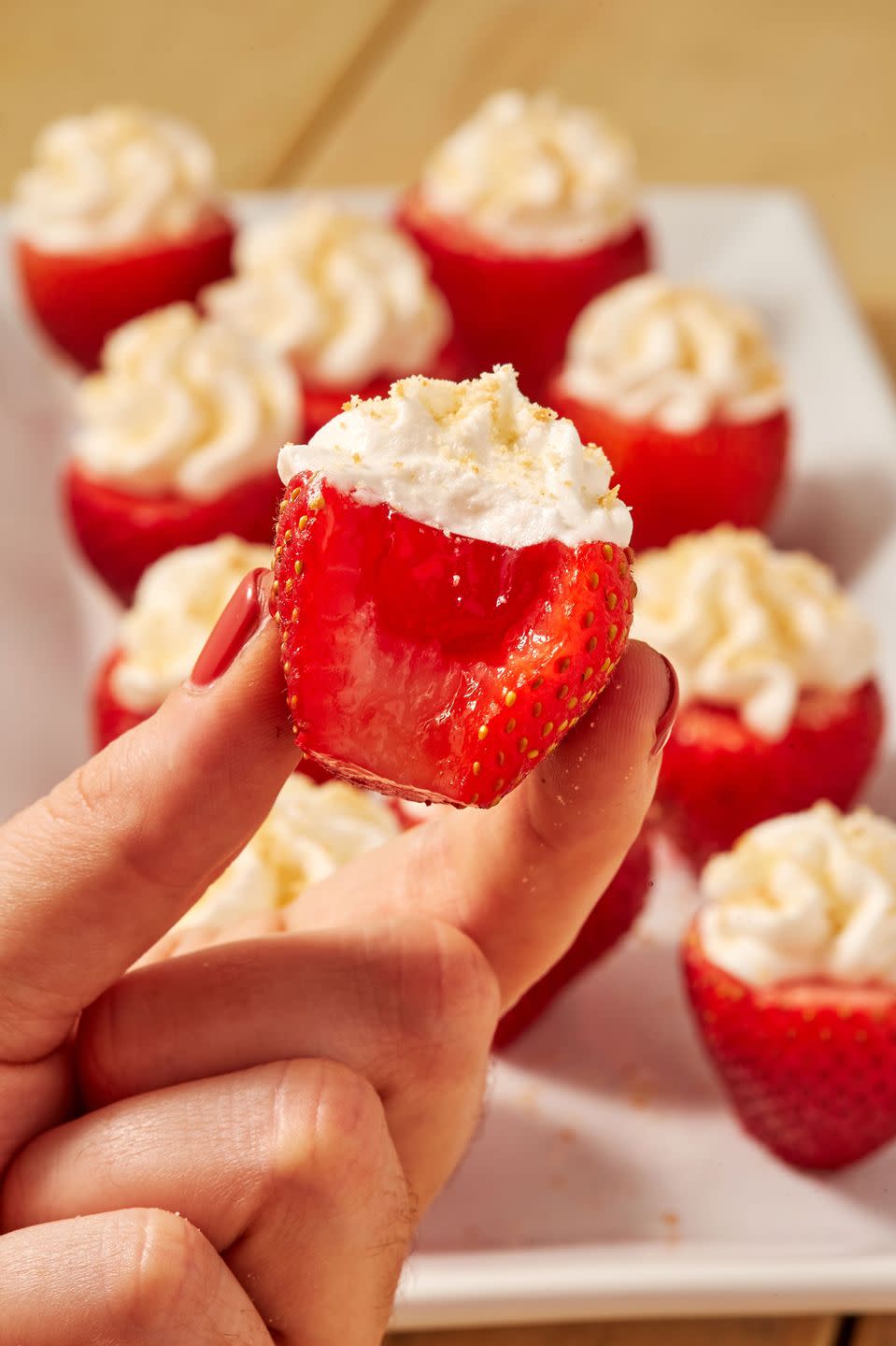 Strawberry Shortcake Jell-O Shots