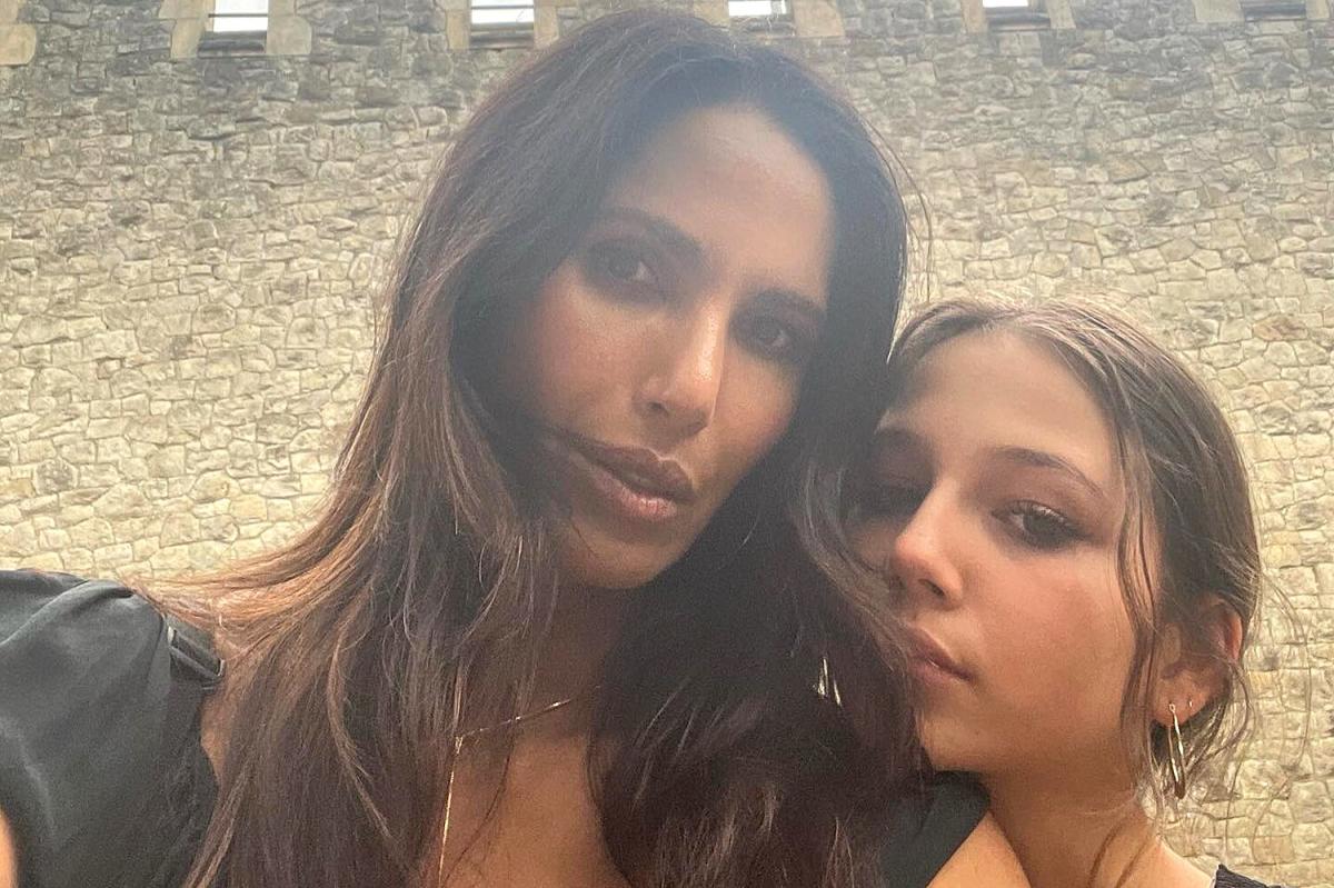 Padma Lakshmi shares a photo of her daughter squeezing her breast