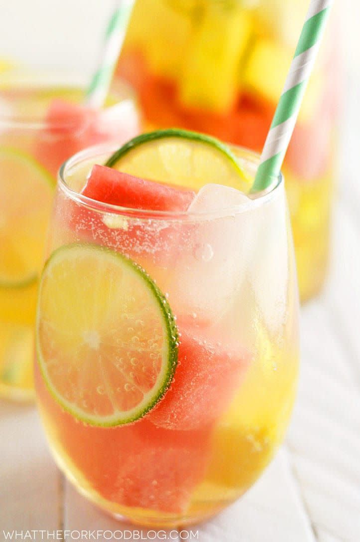 Watermelon & Pineapple Sangria