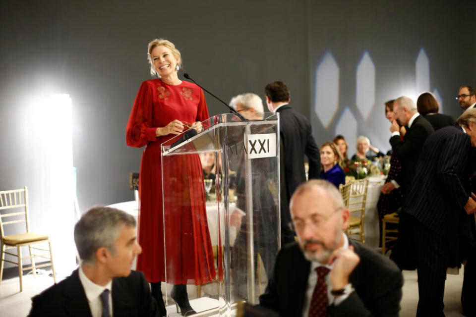 <p>Giovanna Melandri, ex ministra e deputata del Pd, venne nominata nell’ottobre 2012 presidente della Fondazione Maxxi di Roma, il Museo delle Arti del XXI secolo, dall’allora ministro dei Beni Culturali Lorenzo Ornaghi. Dopo pochi giorni Melandri si dimise da parlamentare, per le polemiche seguite alla nuova nomina. (Getty) </p>