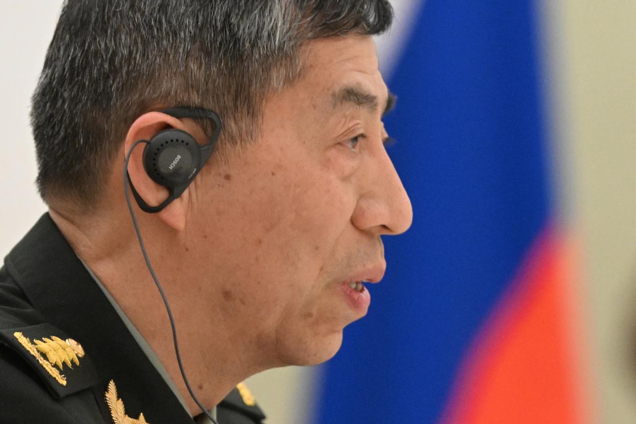 chinese defense minister visit to russia