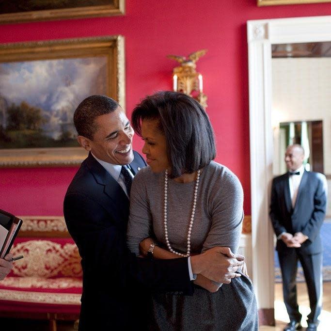 歐巴馬的社群媒體上有著夫妻倆滿滿的照片。（取自barackobama Instagram）