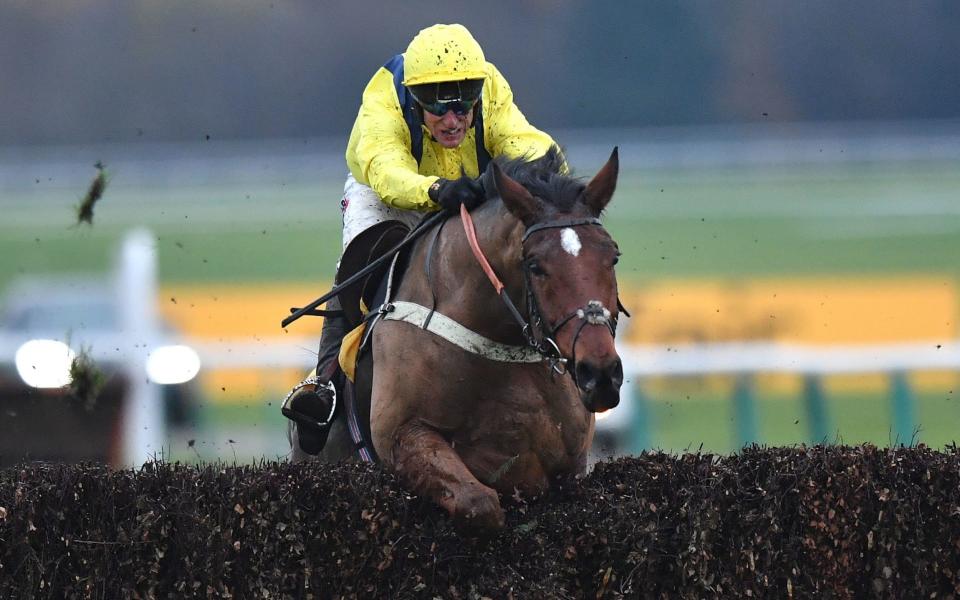 Victory for Lostintranslation would hand trainer Colin Tizzard a third Boxing Day success  - PA