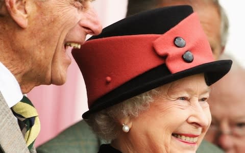 "He makes her laugh," said Prince William of his grandparents' marriage - Credit: Chris Jackson/Getty Images Europe