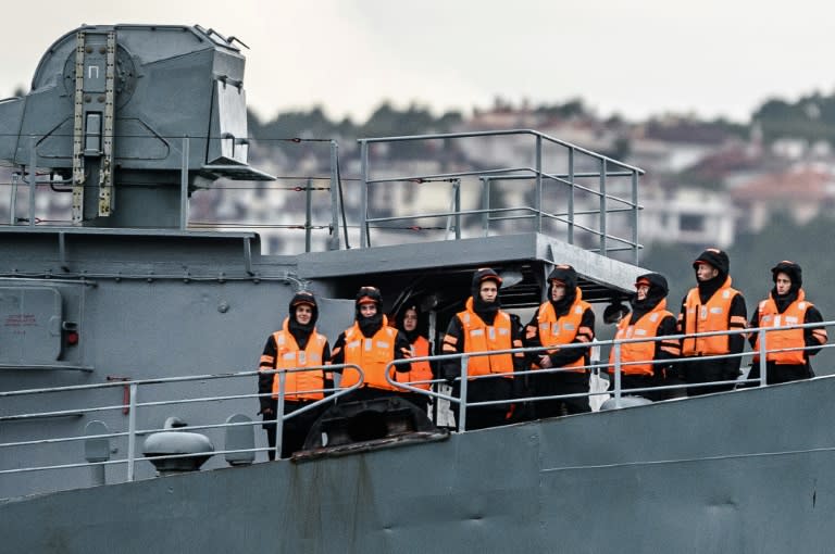 The number of Russian warships passing through the Bosphorus Strait has dramatically increased in recent years, says Yoruk Isik, a photographer dedicated to capturing the vessels