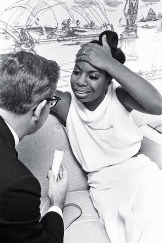 Netflix Nina Simone being interviewed in 'What Happened, Miss Simone?'